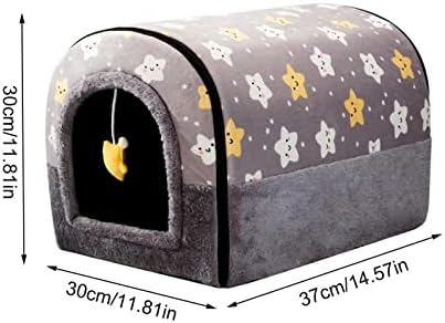 חיות מחמד מיטות לחתולים חתול מיטה חם לחיות מחמד סל מפנק חתלתול כורסת כרית חתול בית אוהל מאוד רך קטן כלב
