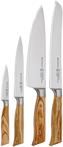 מסרמייסטר אוליבה עלית גורמה סכין סט-כולל 8 התגנבות שף סכין, 9 לחם סכין, 6 סכין שירות & מגבר; 3.5 קילוף