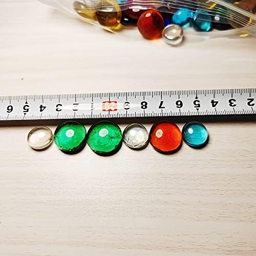 דקורטיבי פסיפס אריחי, סדיר מעגל זכוכית פסיפס אריחי מגוון צבעוני עבור מלאכות זכוכית חתיכות פסיפס