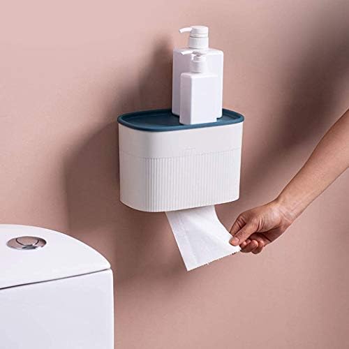 קולב נייר טואלט נייר אמבטיה נייר מגבת מגבת קיר רכוב על קיר אטום טואלט מחזיק טואלט