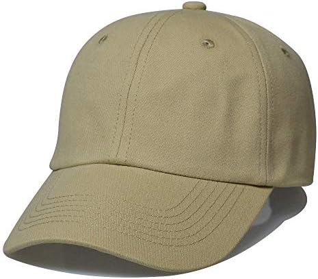 כובע בייסבול לשני המינים דישיקסיאו, כובע אבא כותנה רגיל רצועה אחורית מתכווננת פרופיל נמוך כובע