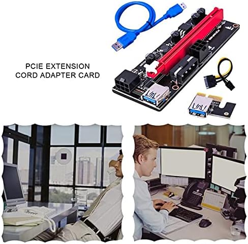 מחברים חדשים ביותר Ver009 USB 3.0 PCI -E Riser ver 009S Express 1x 4x 8x 16x מאריך מאריך PCIE מתאם מתאם