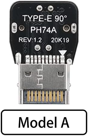 לוח אם מחשב DGHAOP USB3.2 ממשק סוג E סגנון מרפק 90 מעלות א