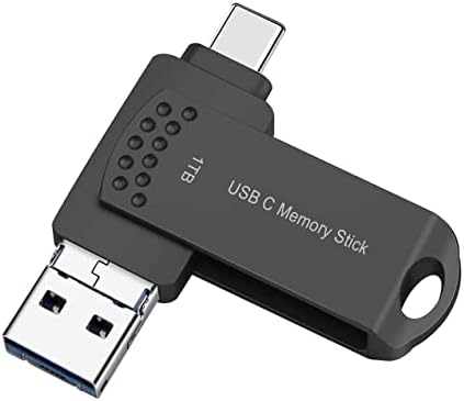 כונן הבזק USB 1TB USB C מקל זיכרון אנדרואיד טלפון טלפון מקל תצלום USB3.0 כונן אגודל אחסון כפול