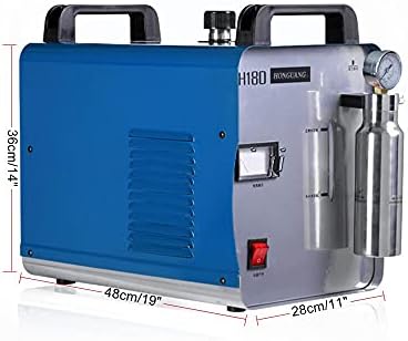 95L/H רתך חמצן-מימן H180 מכונת ליטוש להבה אקרילית חשמלית HHO ניידים מים חמצן מימן אקרילי מכונת