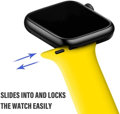 להקות ספורט מורנק 6 אריזה תואמות ל- Apple Watch 38 ממ 40 ממ 41 ממ/ 42 ממ 44 ממ 45 ממ, רצועות שורש רצועות רצועות