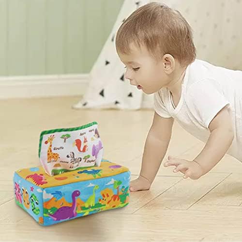 צעצועי קופסת רקמות לתינוקות של קרוטי לתינוקות 6 עד 12 חודשים צעצועים של מונטסורי לפעוטות צעצוע חושי