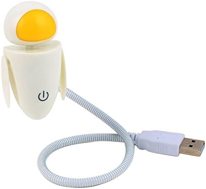 IIVVERR ממשק USB נייד LED ROBOT ROBOT BABY NIGHT LINK KEYBORD LAPE LAPEL LIGHT LIGHT (ממשק USB נייד LED ROBOT