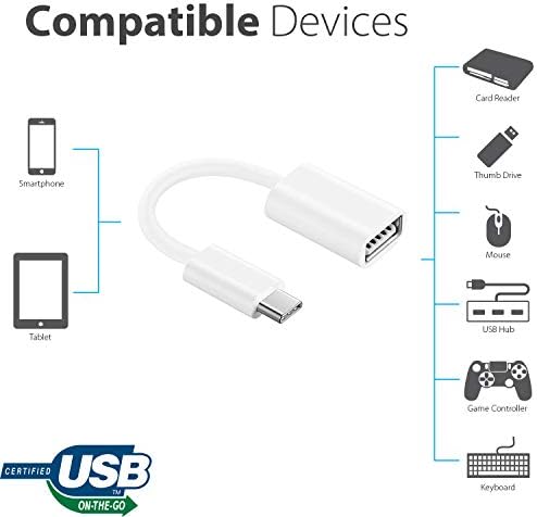 מתאם OTG USB-C 3.0 התואם לאוזניים האולטימטיביות שלך מתאים לפונקציות מהירות, מאומתות, מרובות שימוש,