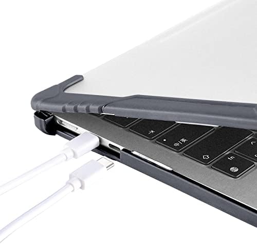 מארז מחשב נייד מגן בלוזוואן אטום הלם עבור MacBook Air M2 מארז 13.6 אינץ 'דגם A2681 2022 שחרור, כיסוי