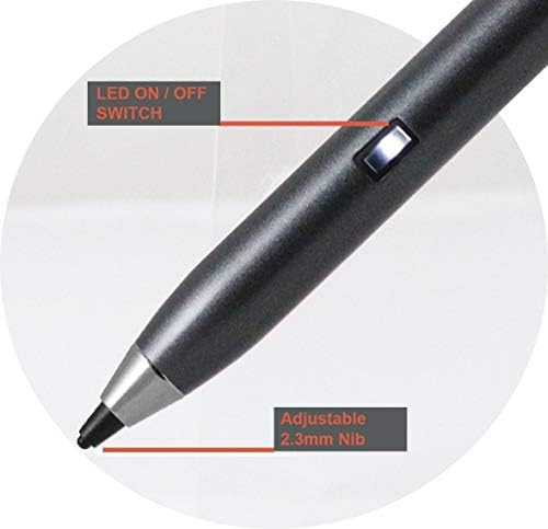Broonel Groose Point Point Digital Active Stylus Pen תואם ל- Lenovo Thinkpad E15 15.6