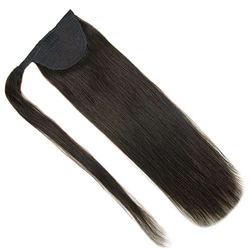 מגניב קוקו הארכת שיער טבעי טבעי שחור לעטוף סביב קליפ קוקו שיער הרחבות שיער חתיכה אמיתי רמי