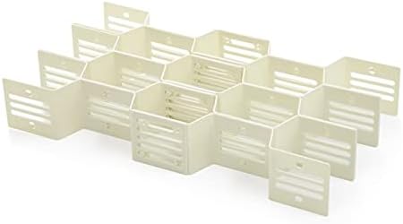 אנקוס 12 יח ' חבילה מתכוונן מגירת סגנון איפור אחסון קופסא פלסטיק ושונות קוסמטי מיכל מחיצת שולחן העבודה ושונות