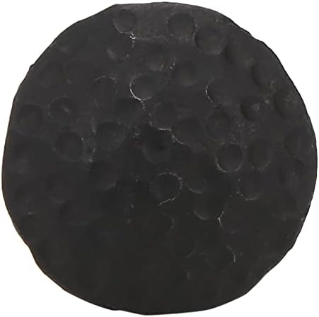 1 איקס 1 אינץ עגול ברזל קלאבוס דקורטיבי ציפורניים, יד מזויף, טבעי שחור גימור