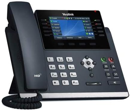 Yealink T46U טלפון IP - מתאמי חשמל כלולים
