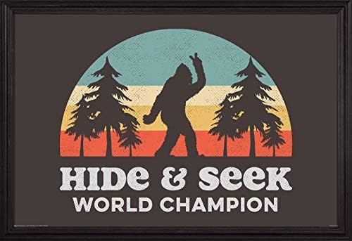 מסגרת ארהב פוסטר של Bigfoot Hide & Seek