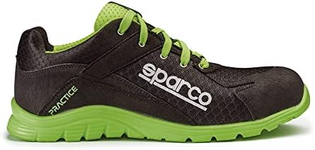 SPARCO תרגול S1P, נעלי בטיחות קלות לגברים תרגול S1P נייג'ל שחור איחוד האירופי 42