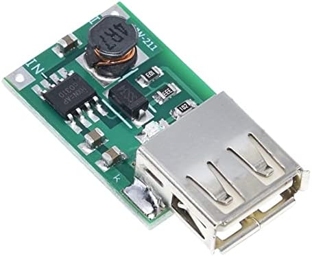 NHOSS 2V-5V עד 5V 1200MA USB פלט Boost Converter Mini DC-DC Step-Up מודול כוח ליתיום לוח מטען סוללה