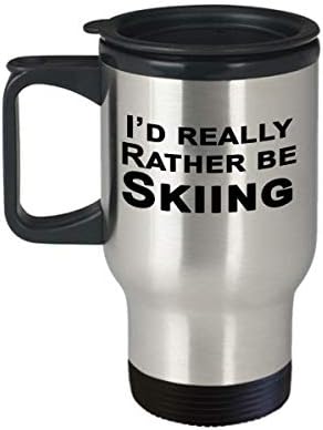 מתנות הקשורות לסקי, סל מתנות סקי, ספל נסיעות סקי - אני מעדיף לסקי