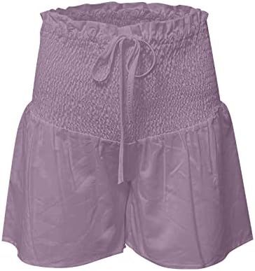 LMSXCT מכנסיים קצרים עם מותניים גבוהים של LMSXCT מכנסיים קצרים ספורטיביים שרוך מכנסיים קצרים ספורטיביים אלסטיים