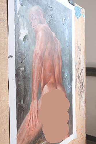 ציור שמן ייחודי/מקורי על בד אמנות בית חדר שינה קיר אמנות דקור 24איקס 36