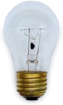 החלפת נורת מנורת לבה 40 וואט ונורת מכשיר 40 וולט 120 וולט/130 וולט מאת לומניבו – 40 וואט א15 ה – 26