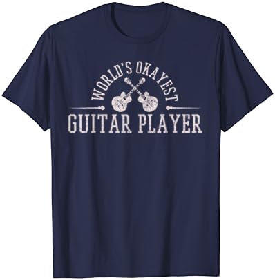 גברים של גיטריסט בציר אומר מצחיק מוסיקאי גיטרה מתנה חולצה