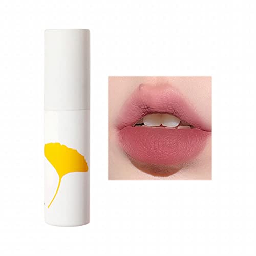 7-8 גינקו שפתיים זיגוג אינו דוהה אינו מקל על כוס קטן מותג סביר קטיפה שפתיים זיגוג שפתון 3 מיליליטר