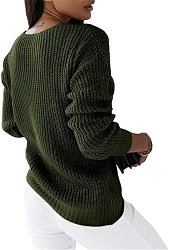 סוודר סתיו של טרבין פלוס גודל, סוודרים גדולים מדי לנשים טרנדיות גוש גולף צווארון גוש סוודר לנשים סוודר נשים