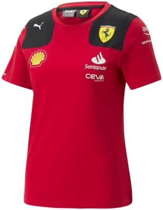 Scuderia Ferrari - Womens 2023 חולצת טריקו צוות - אדום