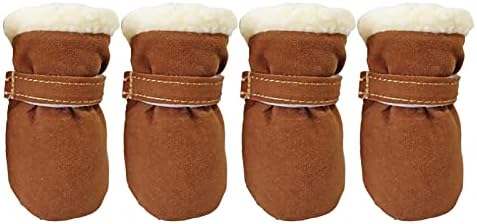 שמלת סוודר הונפרד לכלב נעליים חמות נעליים חמות עם סוליות רכה נעלי מחמד שלג רך מגפיים חמים פלוס בגדי חיות