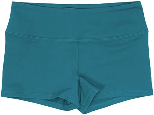 פריט למותניים רחבות המותניים מכנסיים קצרים שלל לנשים, מכנסי אימון פעילים מפעילים