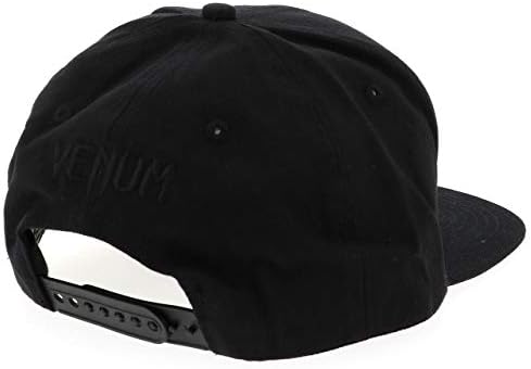 כובע סנאפבק קלאסי של ונום-שחור / לבן, מידה אחת