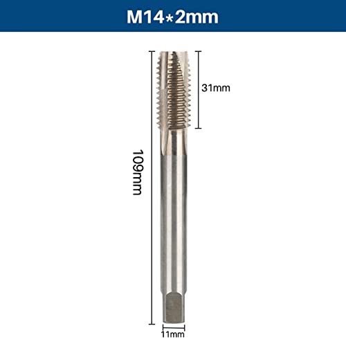 ברז מכונה של DIN371 עם מטרי מטרי מזוין ברז m3/m4/m5/m6/m8/m10/m12/m14 בורג ברג ברז ברז על מקדח 1 pcs