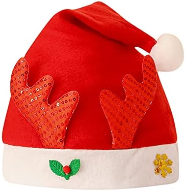 ויטונג יוניסקס חג המולד כובע, חג המולד כובע חג למבוגרים סנטה כובע עבור ספקי צד חג המולד סנטה כובע