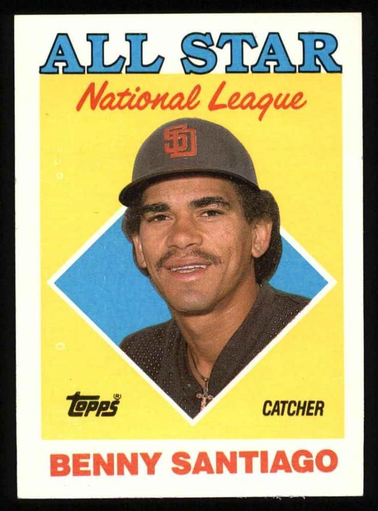 1988 Topps 404 All-Star Benny Santiago San Diego Padres NM/MT Padres