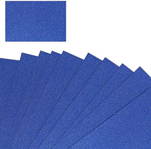 נייר קרטון נצנצים סגול-פוקס A4, 20 סדינים שימר צבעוני יצירתי נייר נוצץ נייר קרטון מלאכה דק