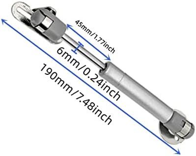 GDQLCNXB 100N/22 LB ארון מתחת גז ארון תמיכה במעלית בטיחות, תמיכה ברכה פתוחה ומטה ומטה ומאגר דלת ארון טלסקופי דבק