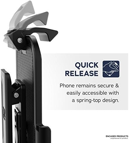 מארז נרתיק קליפ חגורה של אייפון XR עטוף, כיסוי מגן דק במיוחד עם מחזיק חגורה עבור Apple iPhone