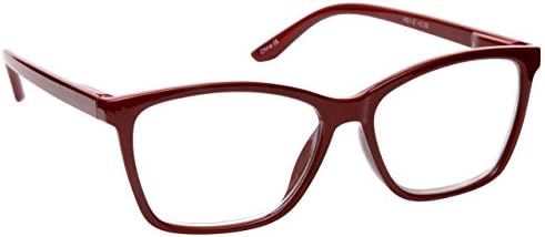 חברת משקפי הקריאה כהה מארון אדום קוראים אדומים בסגנון מעצב גדול גברים אביב צירי R51-Z +1.25