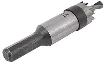 חור קידוח ישר 14 ממ חיתוך מתכת ברזל 5 ממ חיתוך קידוח טוויסט כלי מסור חור (הרמיינטה דה סיירה דה פרפוראצ '