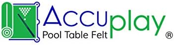 Accuplay 20 גרם מראש של שולחן בריכה מראש - בחר לשולחן 7, 8 או 9 רגל. ירוק אנגלי, Spurce ירוק,