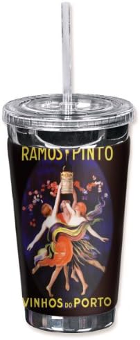 מוגזי ראמוס פינטו ללכת כוס עם כיסוי חליפת צלילה מבודד, 16 גרם, שחור