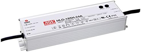 MW ממוצע טוב היטב HLG-185H-48 48V 3.9A 187.2W מיתוג פלט יחיד אספקת חשמל LED עם PFC