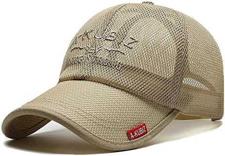 קיץ רשת בייסבול כובע לגברים נשים נהג משאית רשת כובע בייסבול כובעי חיצוני ספורט ריצה כובע