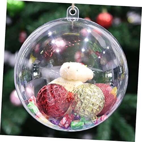 קישוטי הילידים של ויקסקי קישוטי חג המולד הניתנים למילוי כדורי כדורים עץ חג המולד עץ חג המולד ברורים