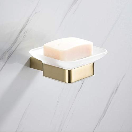 ZCMEB סבון אמבטיה בסגנון פשוט 304 נירוסטה מוברשת סבון זהב סבון הגדרת סבון סבון סבון קופסת סבון סבון
