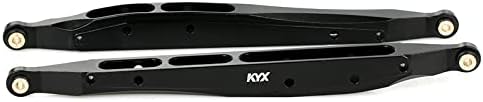 Kyx Racing נירוסטה אחורית אחורית נגררת קישור קישור קישור לשדרוג אביזרים למכונית RC Crawler RBX10 ryft