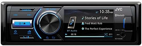 JVC - KD -X560BT - מכונית מדיה דיגיטלית ומקלט Bluetooth ימי iPhone/Android/USB/AUX סטריאו עם קלט מצלמה