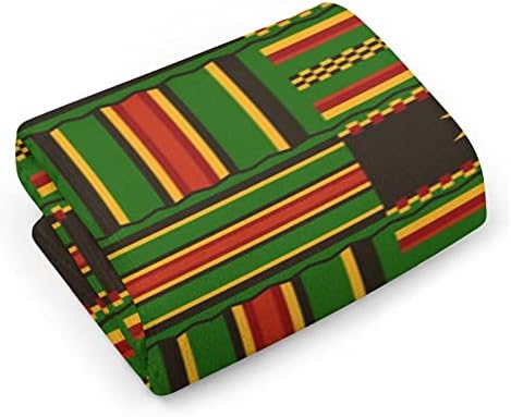 בד אפריקה קנטה הדפס שבטי הדפס מיקרופייבר מגבות מגבות סופג